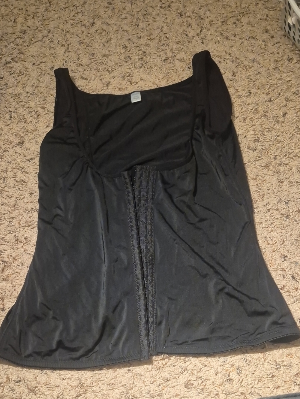 Ashley Stewart Black Shaping Tank Top Size 3x